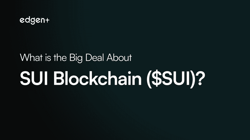 What is the Big Deal About SUI Blockchain ($SUI)?